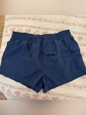Vintage Dolce & Gabbana Navy Beachwear Swim Shorts